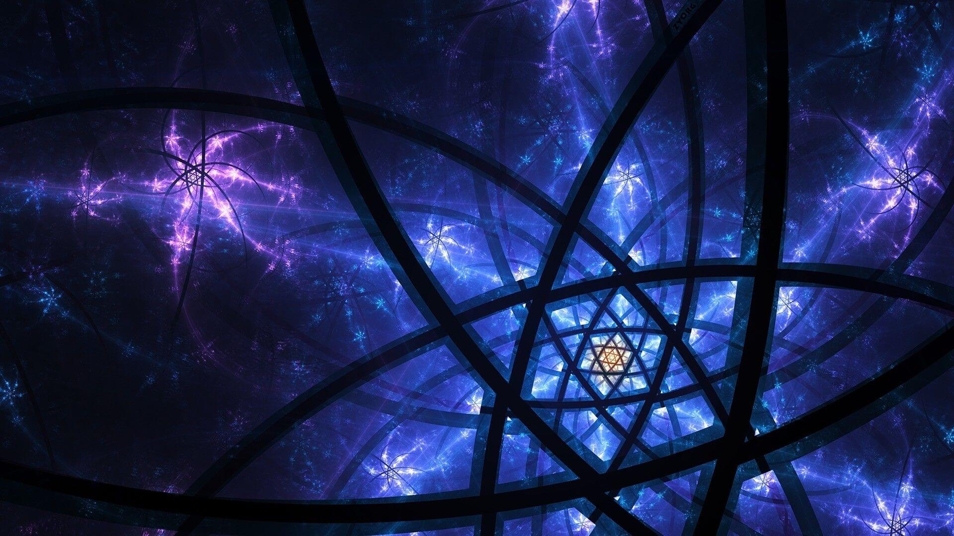 Colorful sacred geometry meaning illustration featuring intricate patterns and cosmic designs.