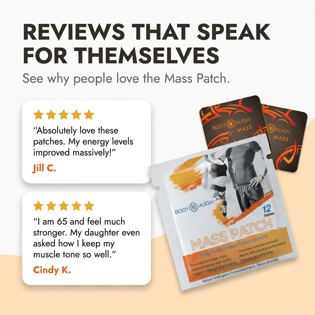 Body Align Mass Patch verified five star customer reviews
