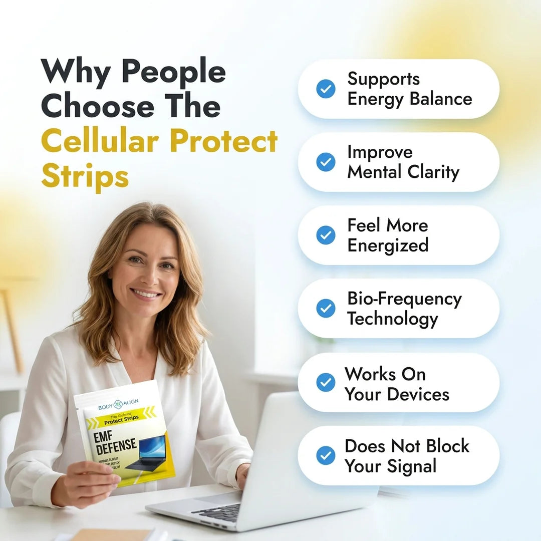 EMF strips benefits including energy balance and mental clarity
