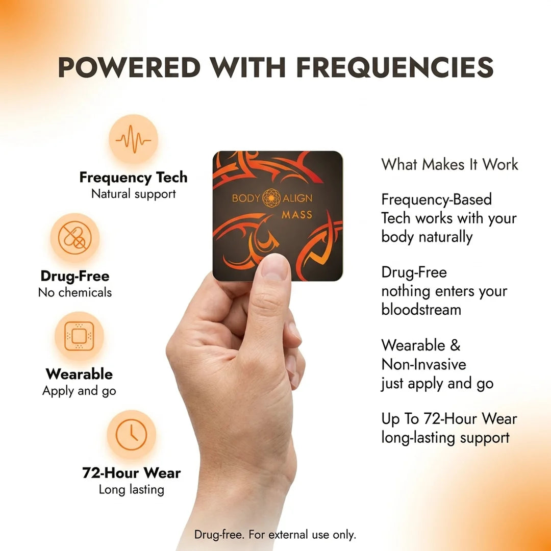 Body Align Mass Patch frequency wellness technology and smart features