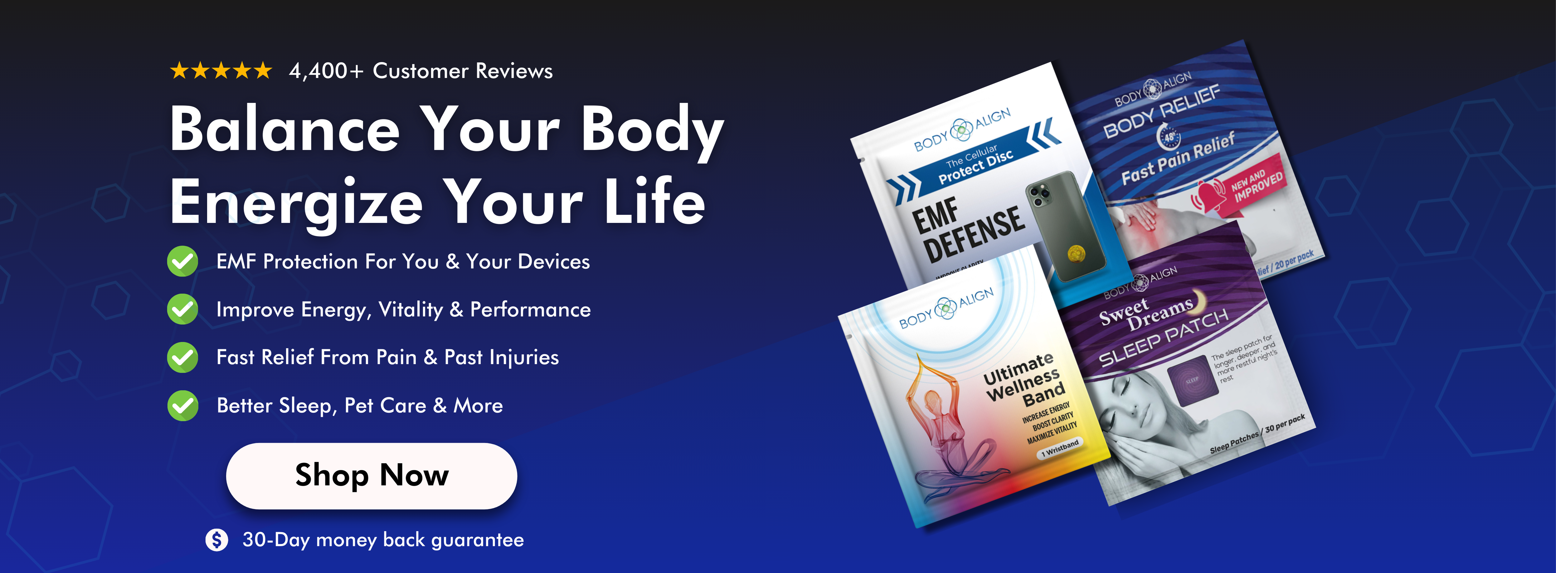 Balance Your Body & Energize Your Life - Body Alignment Header