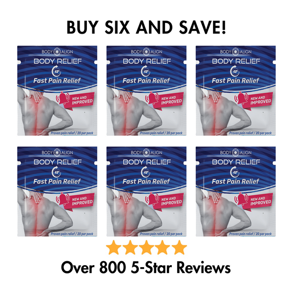 Body Relief Patch 6 Pack Bundle