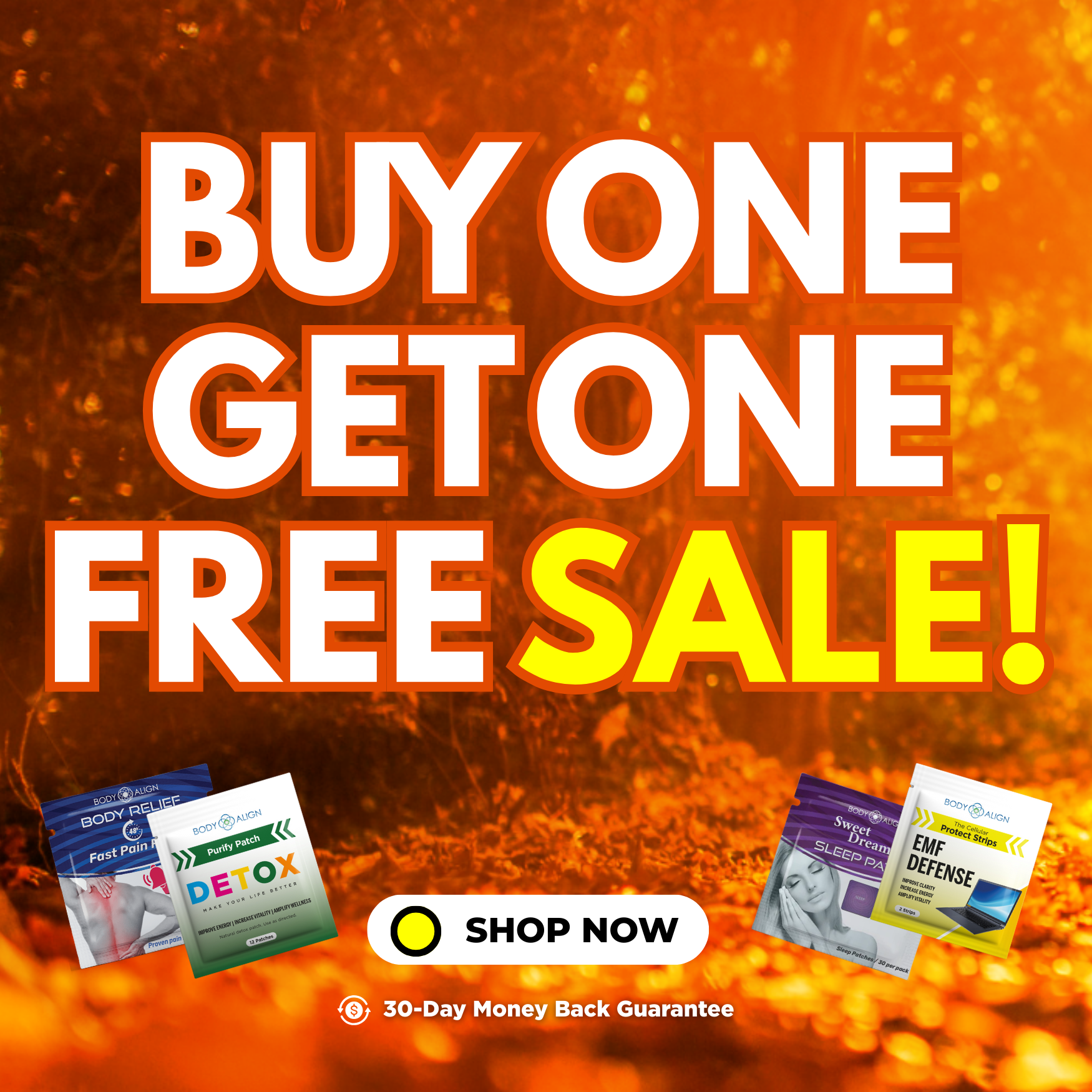 Buy One Get One Free on Detox & EMF Defense