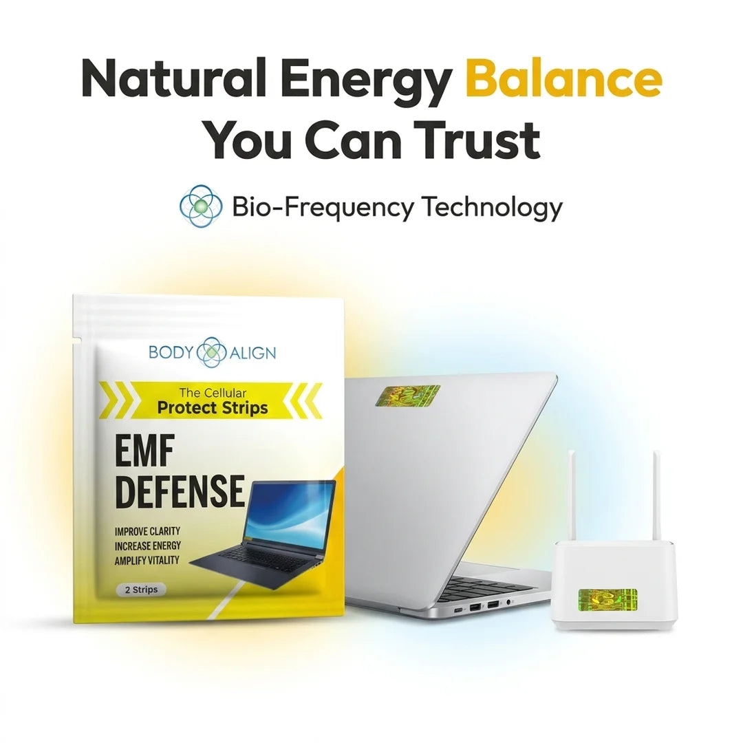 Body Align EMF Protection Strips for phones, laptops, and devices