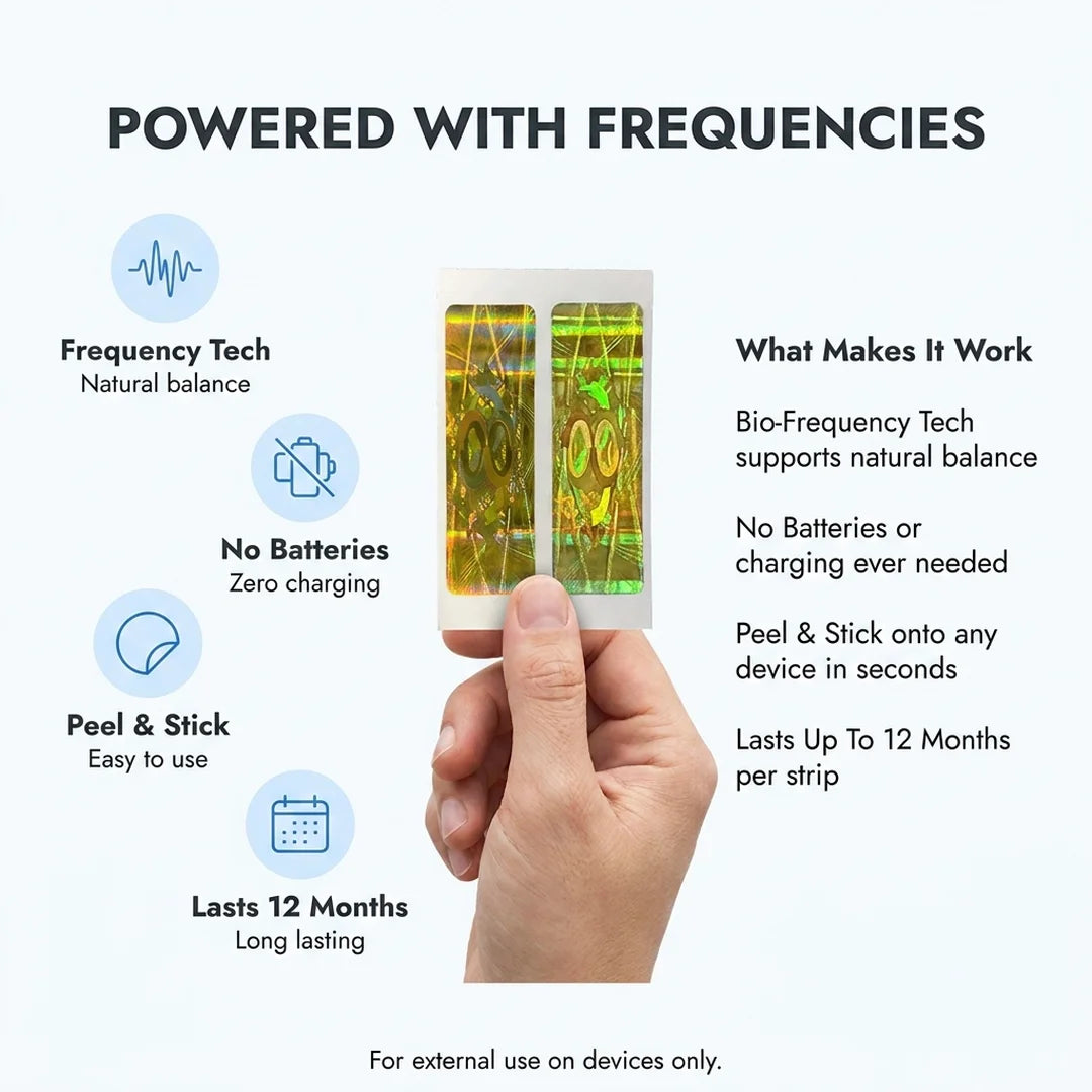 Body Align EMF strips frequency wellness technology and smart features