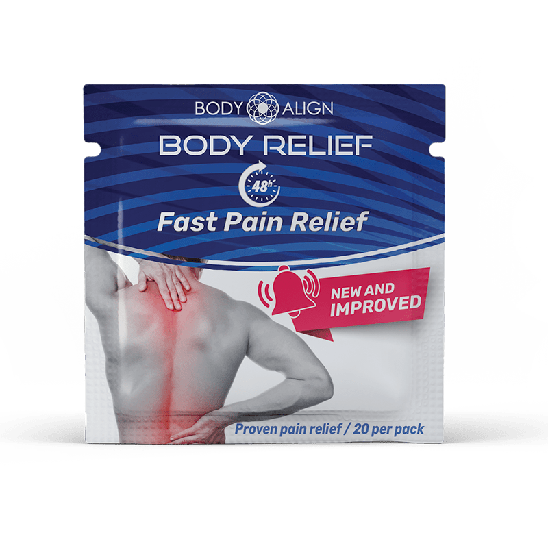 Body Relief Patch front