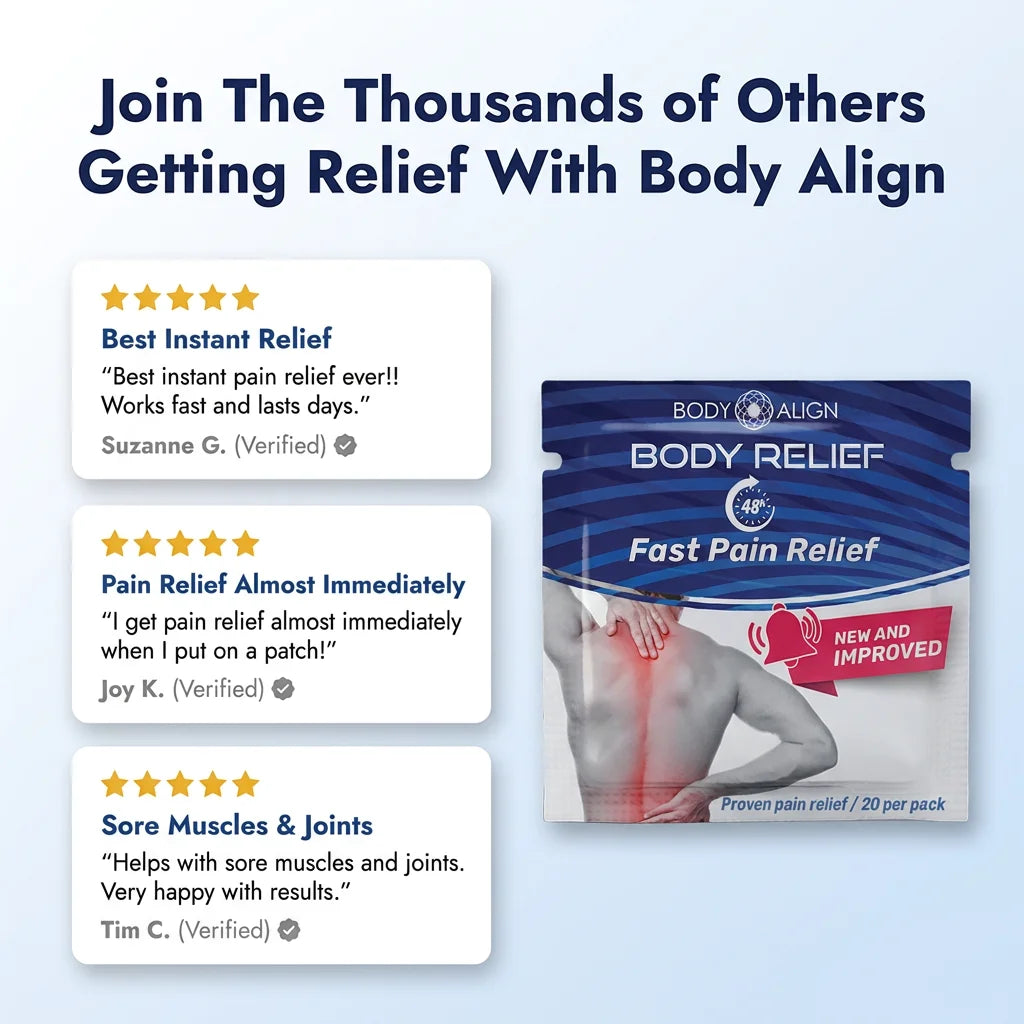 Pain relief patch reviews from real customers