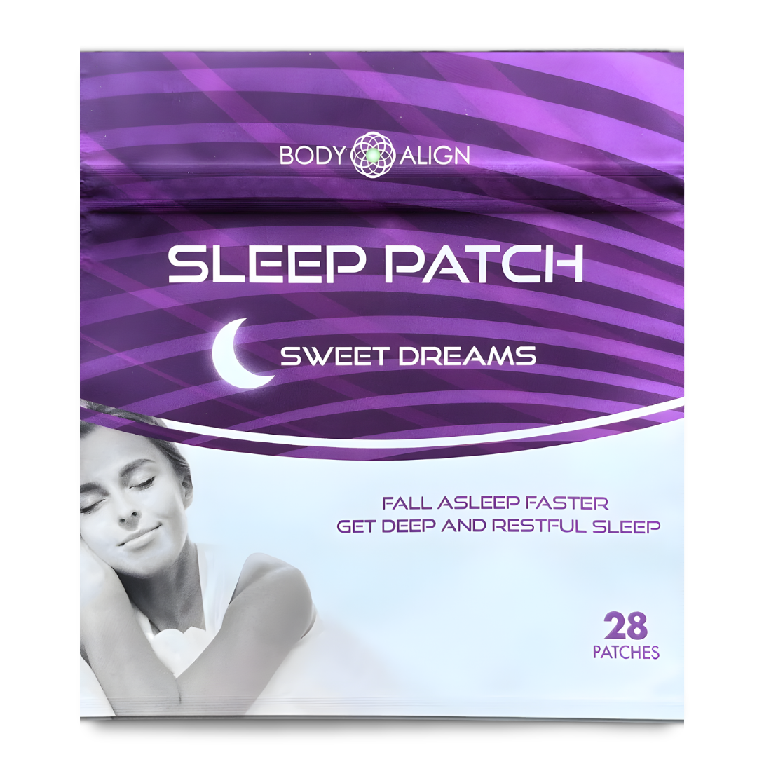 Sleep Patches packaging featuring the Sweet Dreams design for enhanced sleep quality and restful nights.